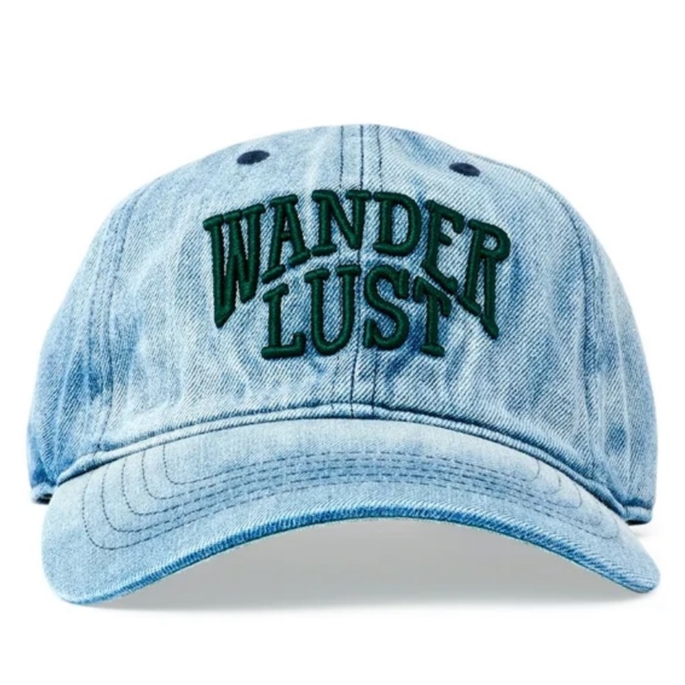 Blue Denim Wanderlust Cap